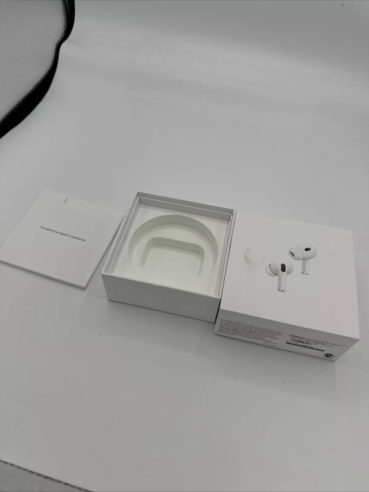Genuine Apple AirPods Pro 2nd Gen Retail Box with Manual – USB-C or Lightning Version